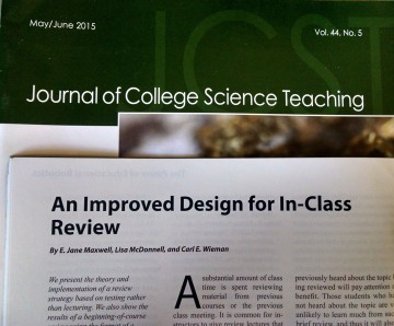 Improving the effectiveness of in-class review